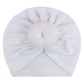2023 European and American New Baby Products Kidsren's Turban Hat Baby Pure Color Knotted Indian Pullover Hat Amazon