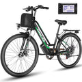 UL2849 Certified 26" Electric Bike for Adults, 750W Peak Motor, 48V 7.8Ah Battery, 19.8 Mph 7-Speed Commuter Ebike with Disc Brakes