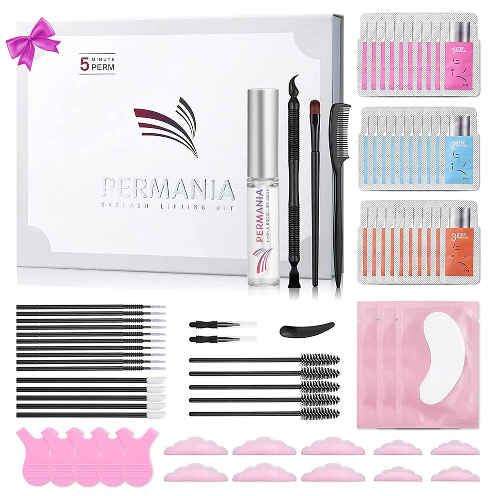 Lash Lift Kit, 30 Pcs Disposable Sachet Fast Lifting DIY at Home