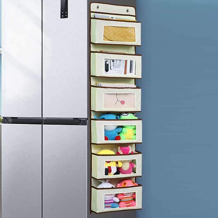 Wall-mounted underwear storage box baby bed children's toy hanging bag home multi-layer door storage hanging bag wholesale