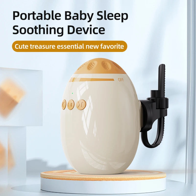 Portable Baby Stroller Rocker Accessories Automatic Infant Swing Sleep Soother with White Noise Baby Shaker Sleep Aid Device